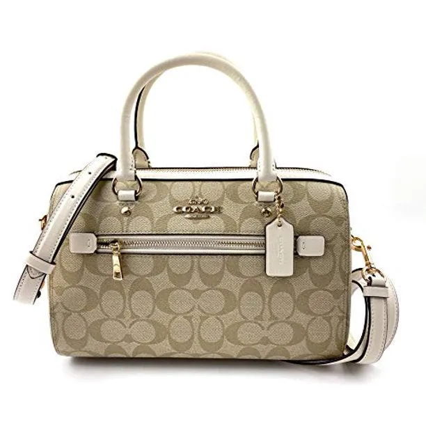 COACH Rowan Satchel In Signature Canvas