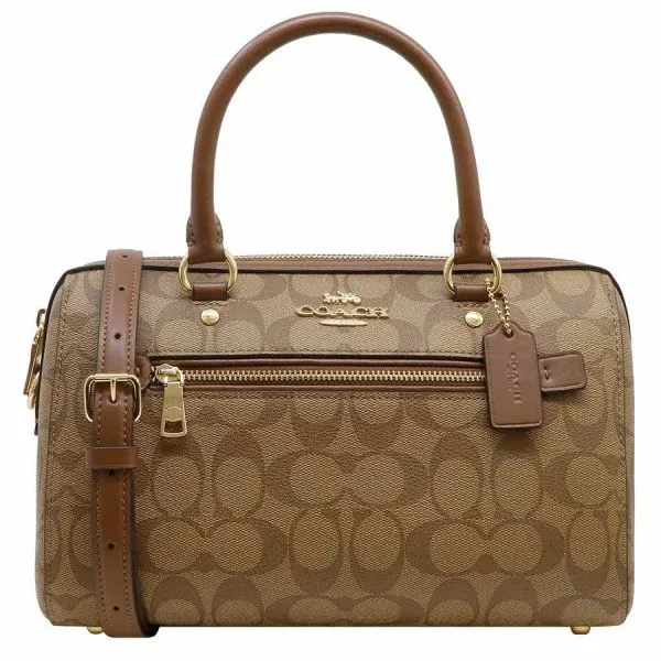COACH Rowan Satchel In Signature Canvas