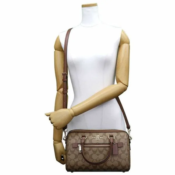 COACH Rowan Satchel In Signature Canvas