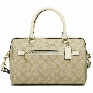 COACH Rowan Satchel In Signature Canvas