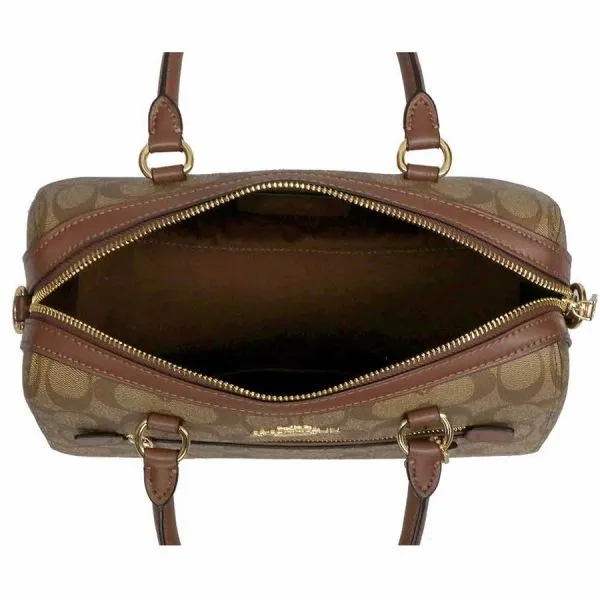COACH Rowan Satchel In Signature Canvas