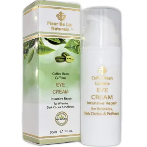 Coffee Bean Caffeine Anti Aging Eye Cream for Dark Circles, Eye Bags, Fine Lines, Puffiness. Best Anti Aging Eye Cream Moisturizer for Wrinkles, Crows feet, Puffy Eyes