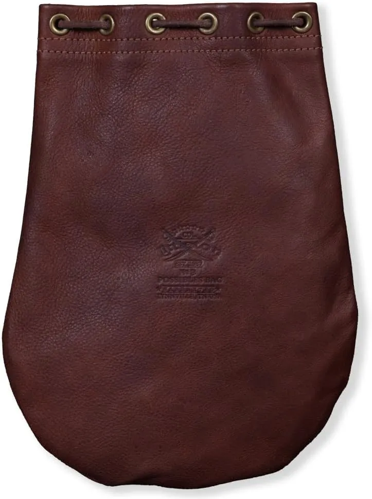 Col. Littleton No. 3 Large Possibles Leather Bag - Brown