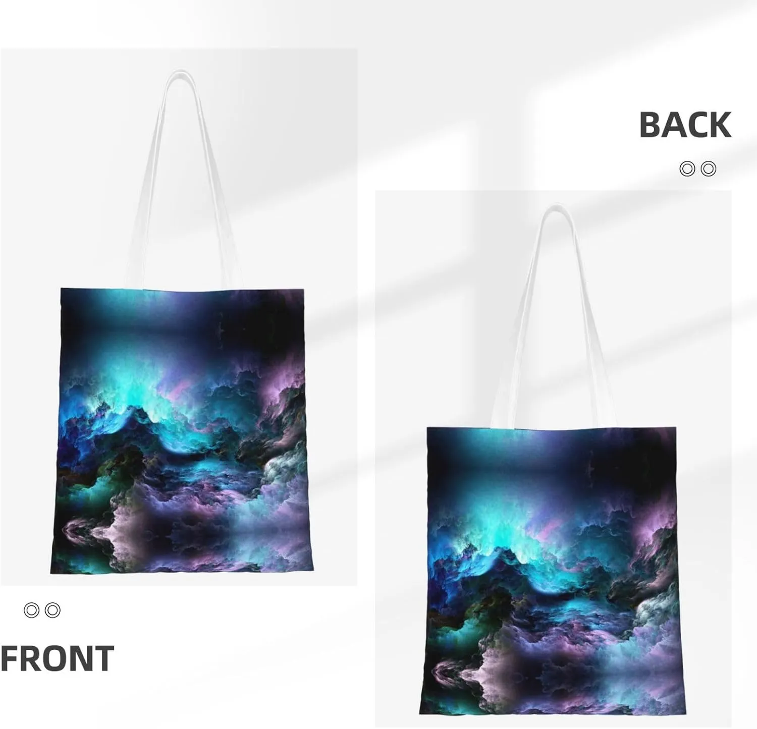 Colorful Brick Print Foldable Tote Bag For Women Large Tote Shoulder Handbag Reusable Grocery Bags Travel Work