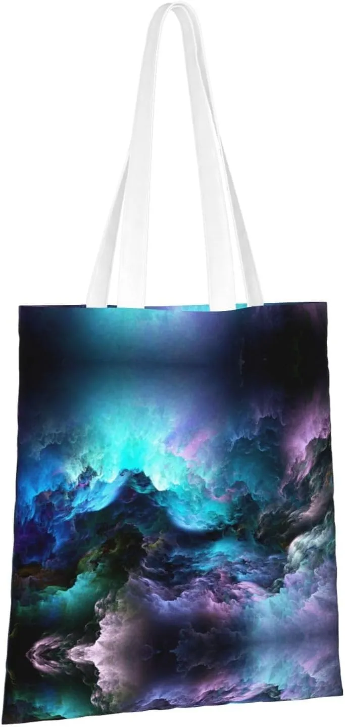 Colorful Brick Print Foldable Tote Bag For Women Large Tote Shoulder Handbag Reusable Grocery Bags Travel Work