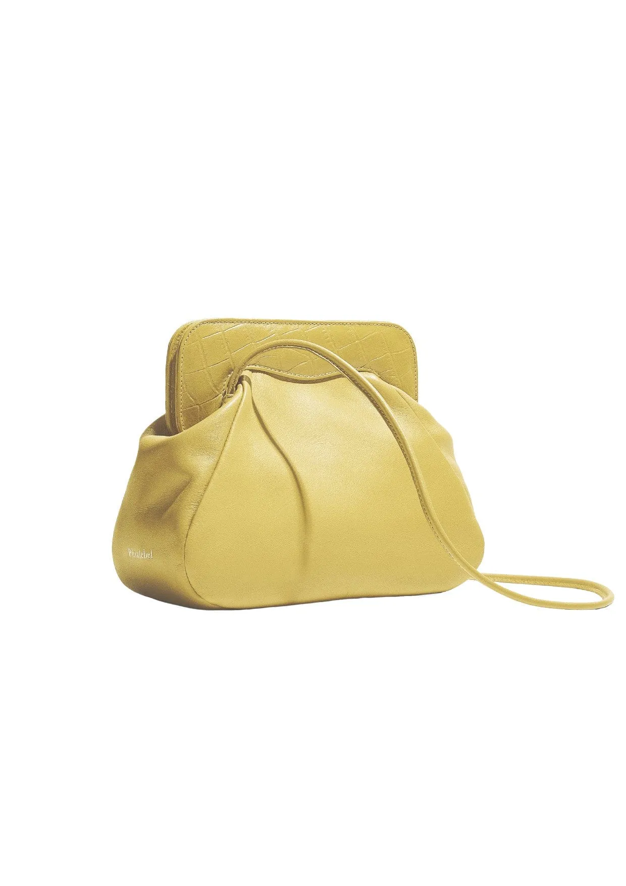 Constanza Leather Clutch Bag