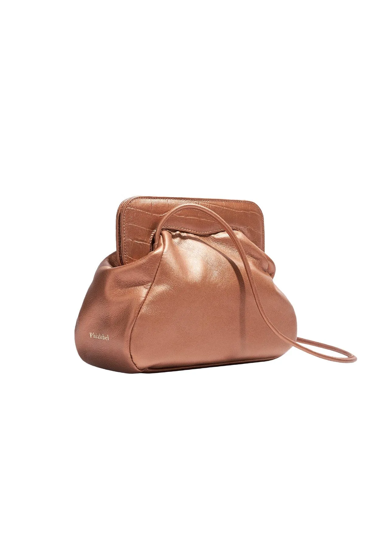 Constanza Leather Clutch Bag