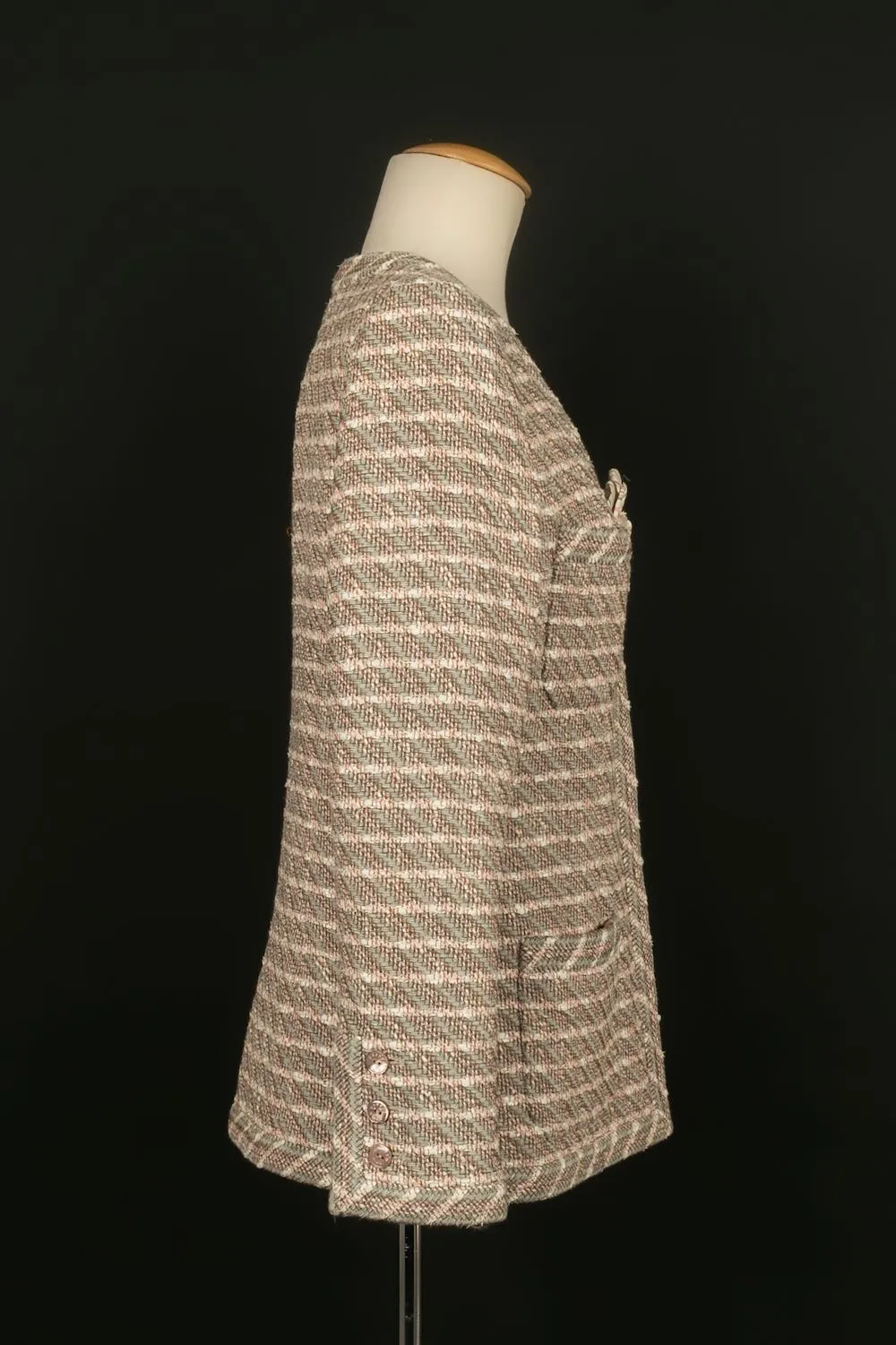 Courteous 2003 Veste Printemps Clear communication Chanel