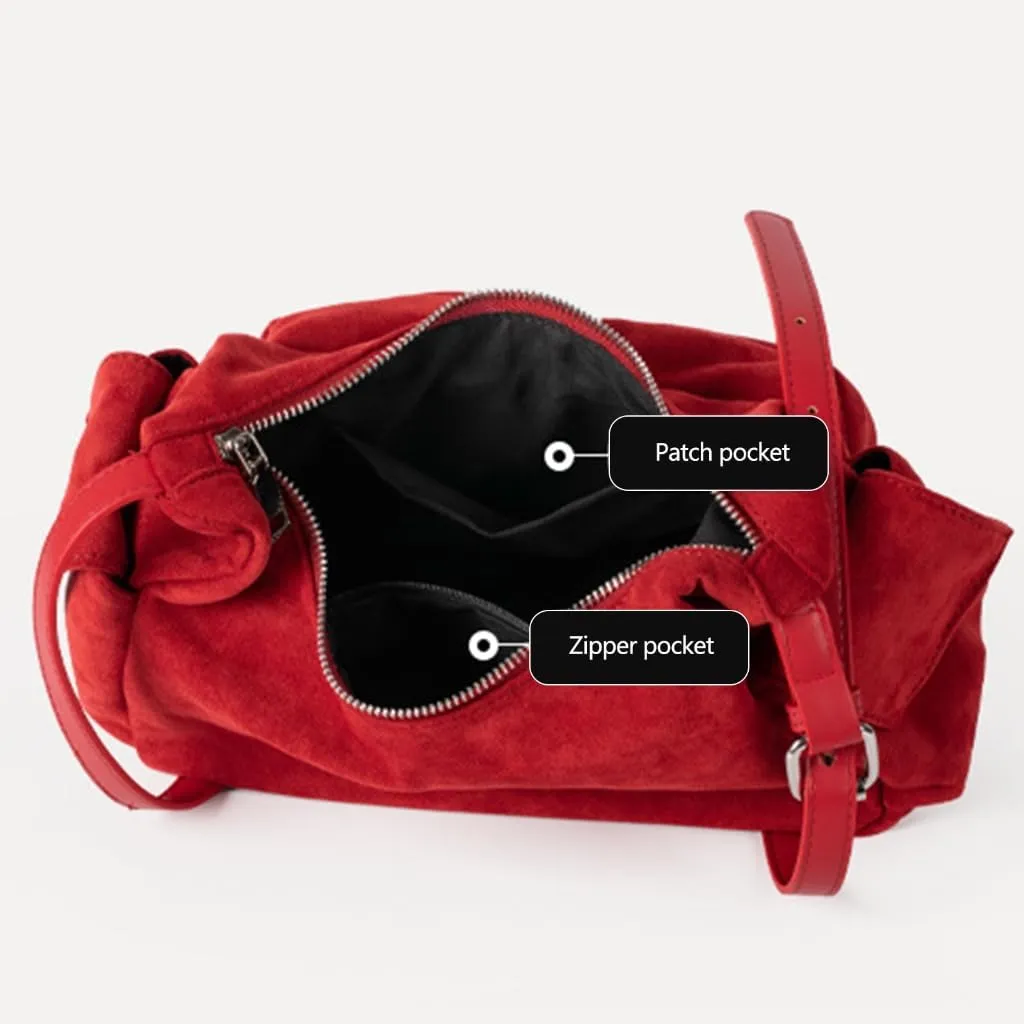Crossbody Bag for Women Multi Pockets Shoulder Bags Soft Leather Travel Purses Satchel Casual Fashion Armpit Purse