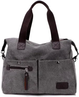 Crossbody Bags for Women Messenger Bag Travel Shoulder Bag Sling Work Bag with Adjustable Strap Top-Handle Handbags Grey