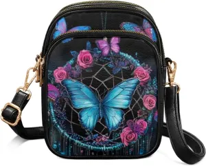 Crossbody Bags for Women Small Size Travel Leather Shoulder Purses Mini Satchel Bag
