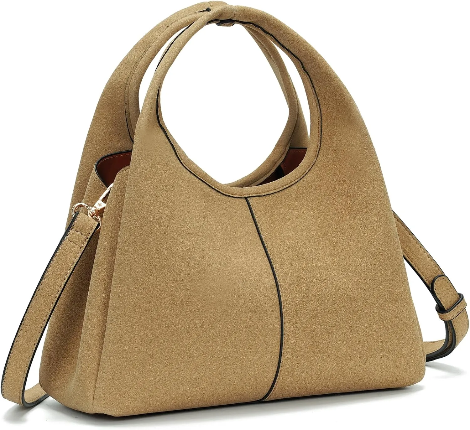 Crossbody Purse for Women Top Handle Satchel Shoulder Tote Bag Genuine Leather Handbag for Office or Everyday Use