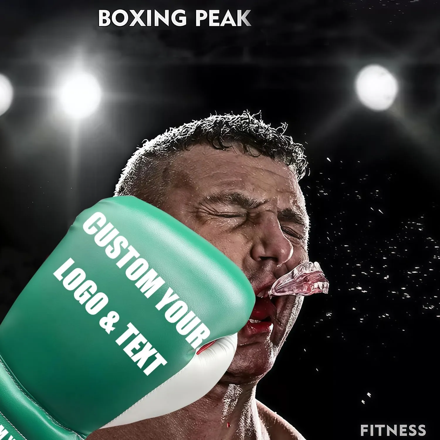Custom Lace-Up Boxing Gloves, Traditional Professional Gloves for Training, Sparring, Competition and Heavy Punching Bags, Adult Men and Women, MMA, Kickboxing, Muay Thai