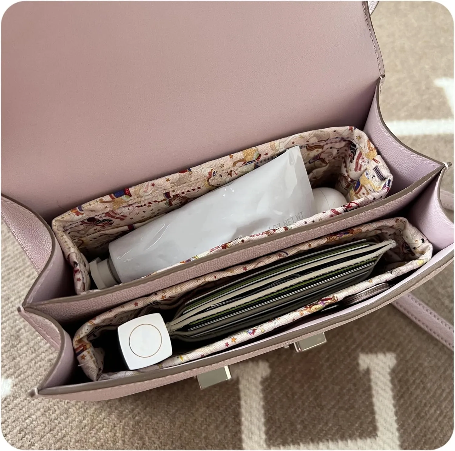 custom purse organizer or pillow insert for Constance 19/24 Bags,offering 72 pattern to choose