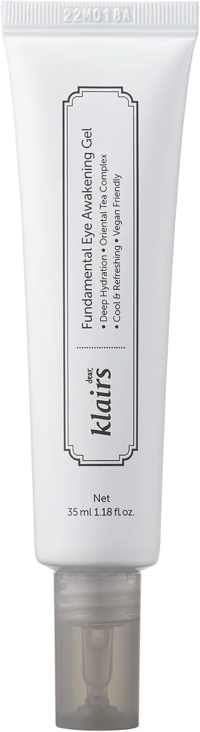 [DearKlairs] Fundamental Eye Awakening Gel 35ml | Vegan, Improves Dark Circles with de-Puffing and Anti-oxidizing for Bags, Puffy Under Eye Treatment for Women