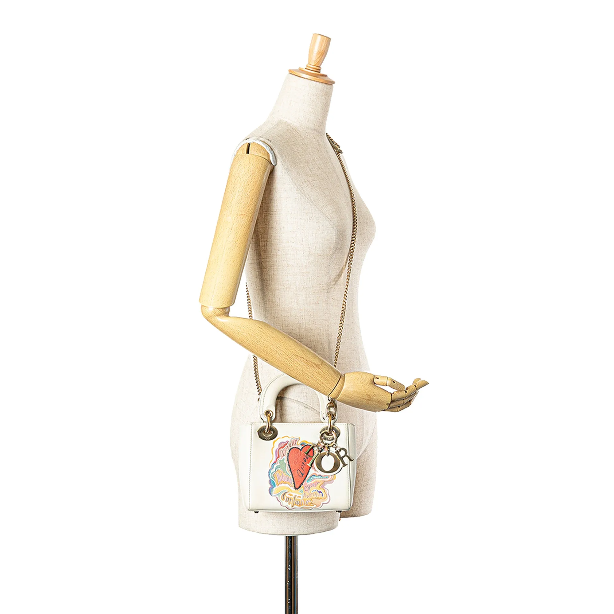 Dior Niki De Saint Phalle Mini Calfskin Dioramour Lady Dior
