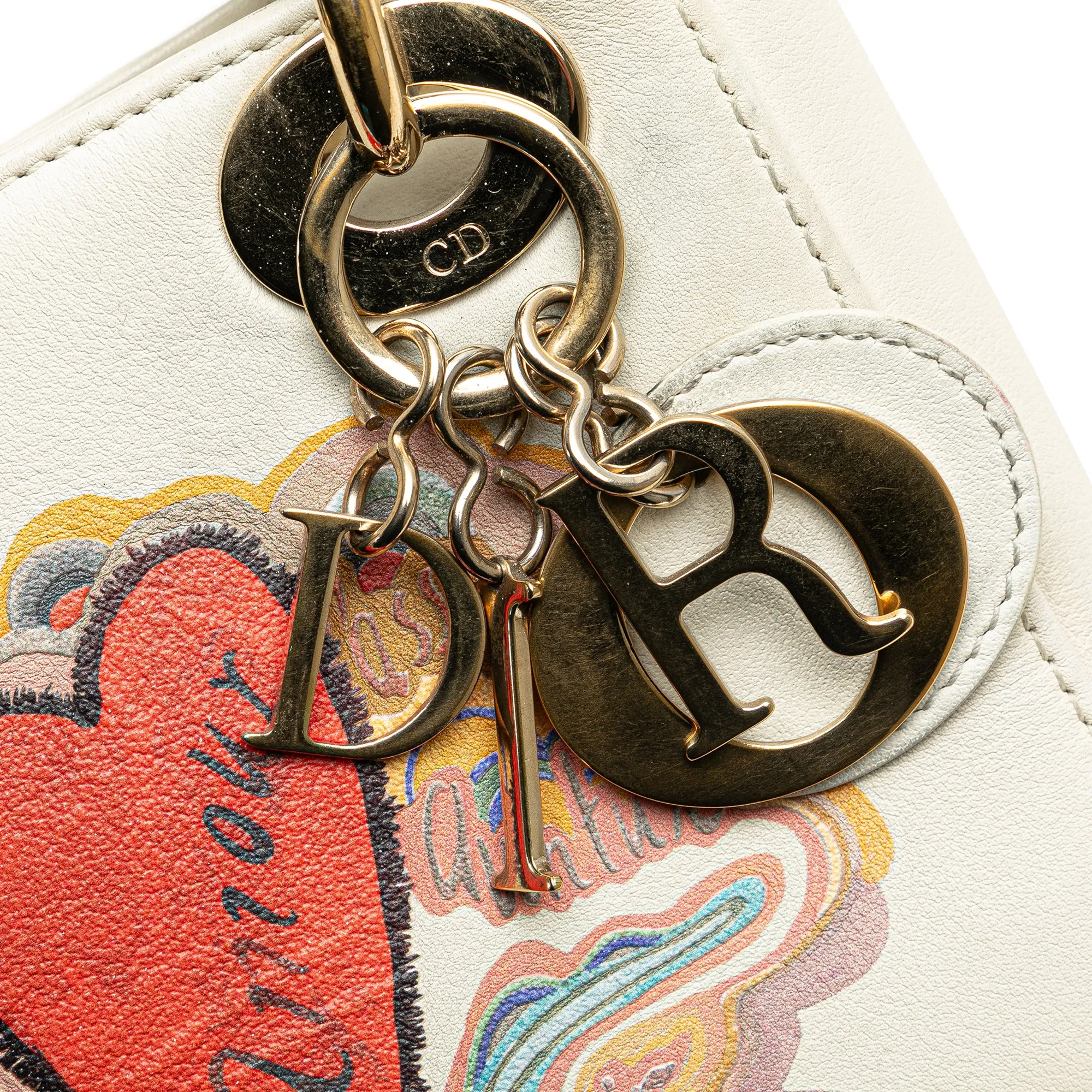 Dior Niki De Saint Phalle Mini Calfskin Dioramour Lady Dior