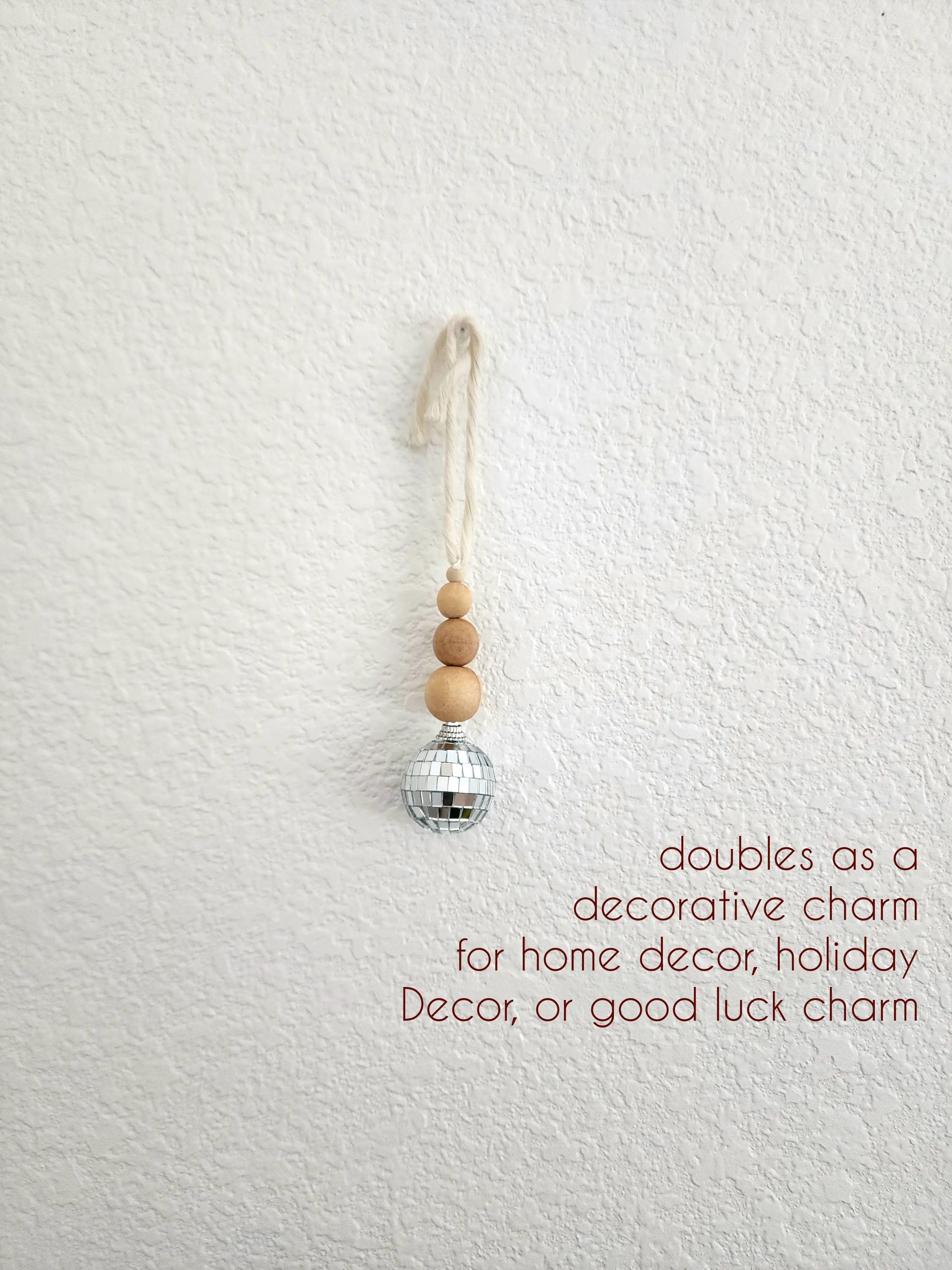 Disco Ball Car Charm & Oil Diffuser