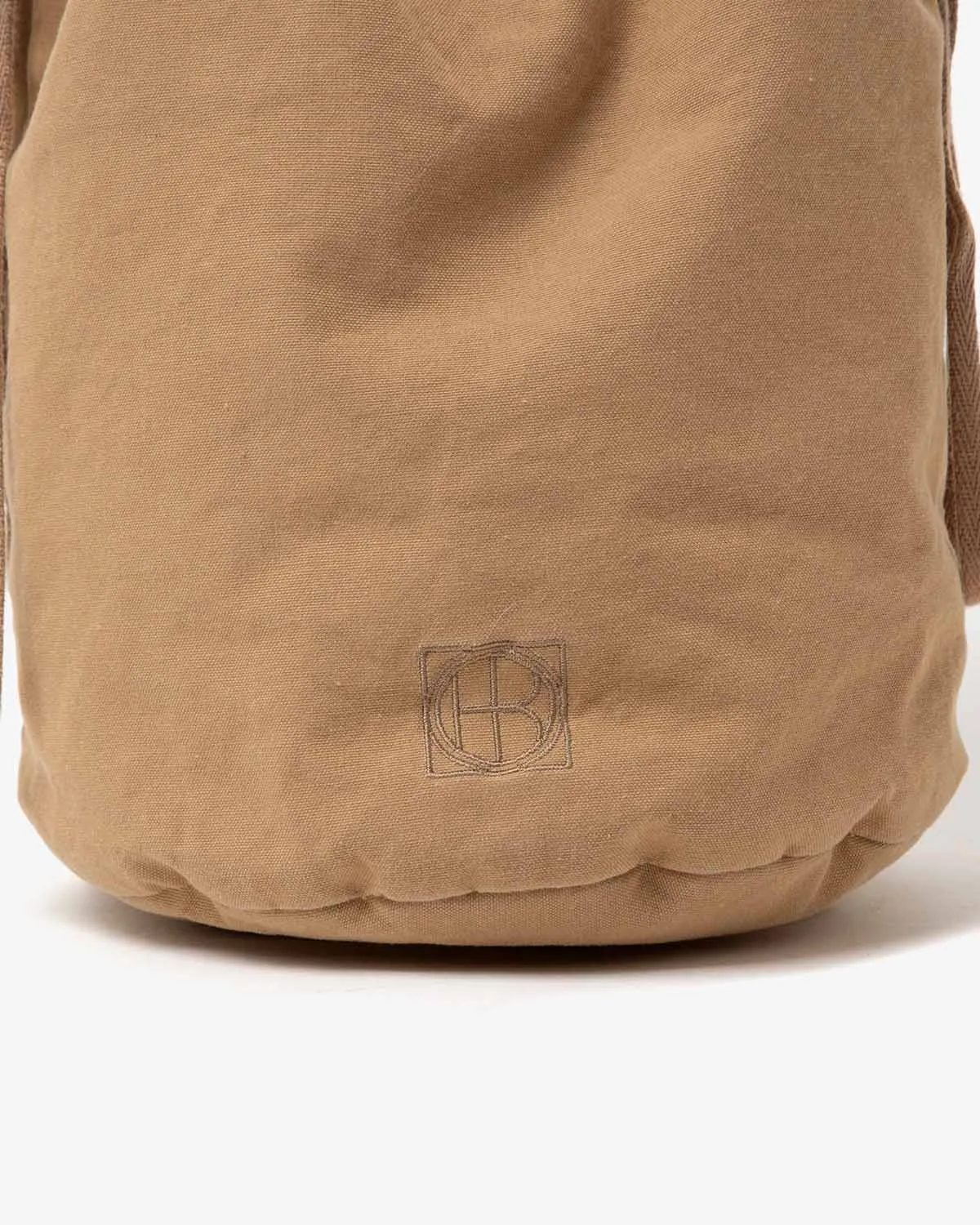 DRAWSTRING POUCH M PADDED LIGHT CANVAS