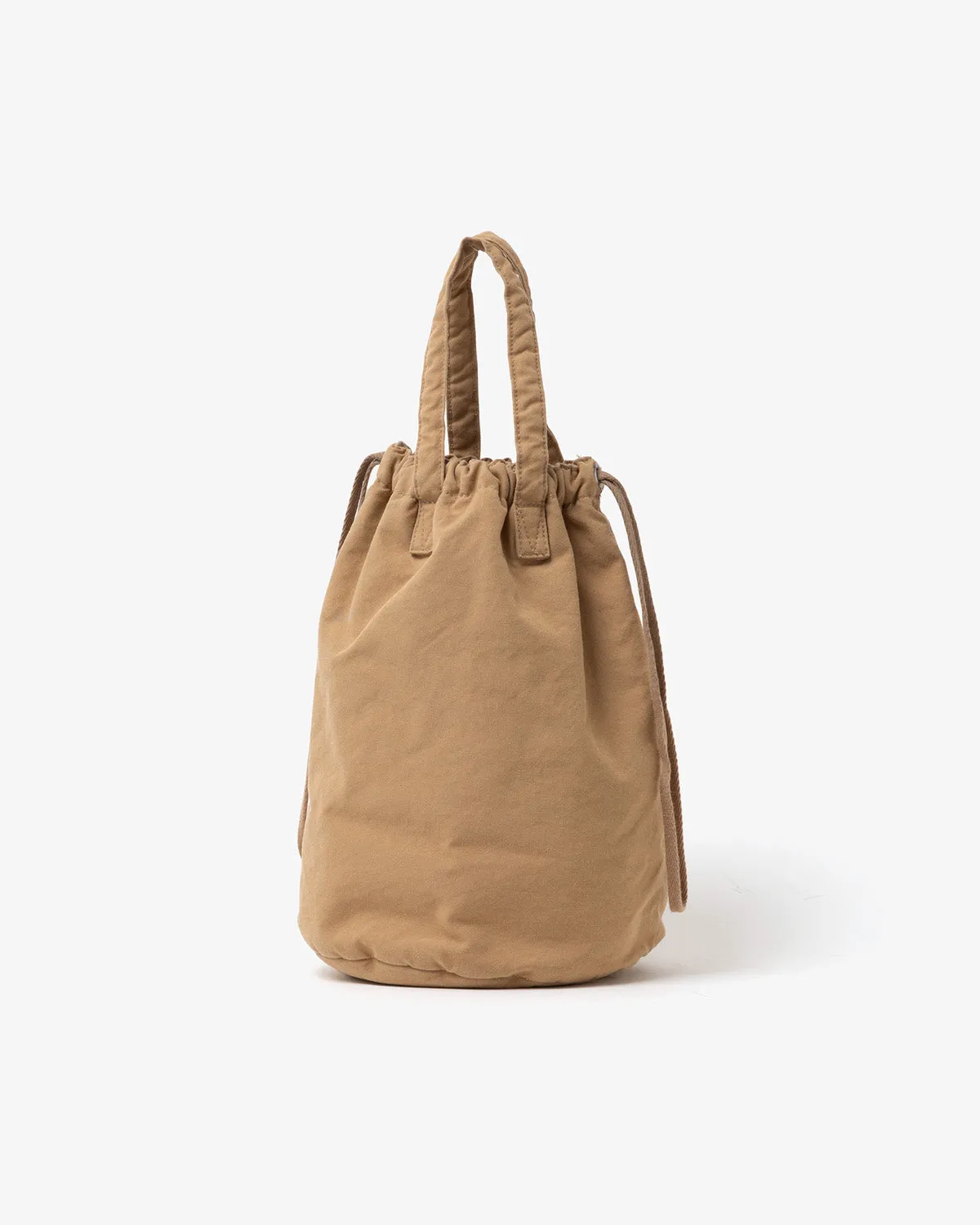DRAWSTRING POUCH M PADDED LIGHT CANVAS
