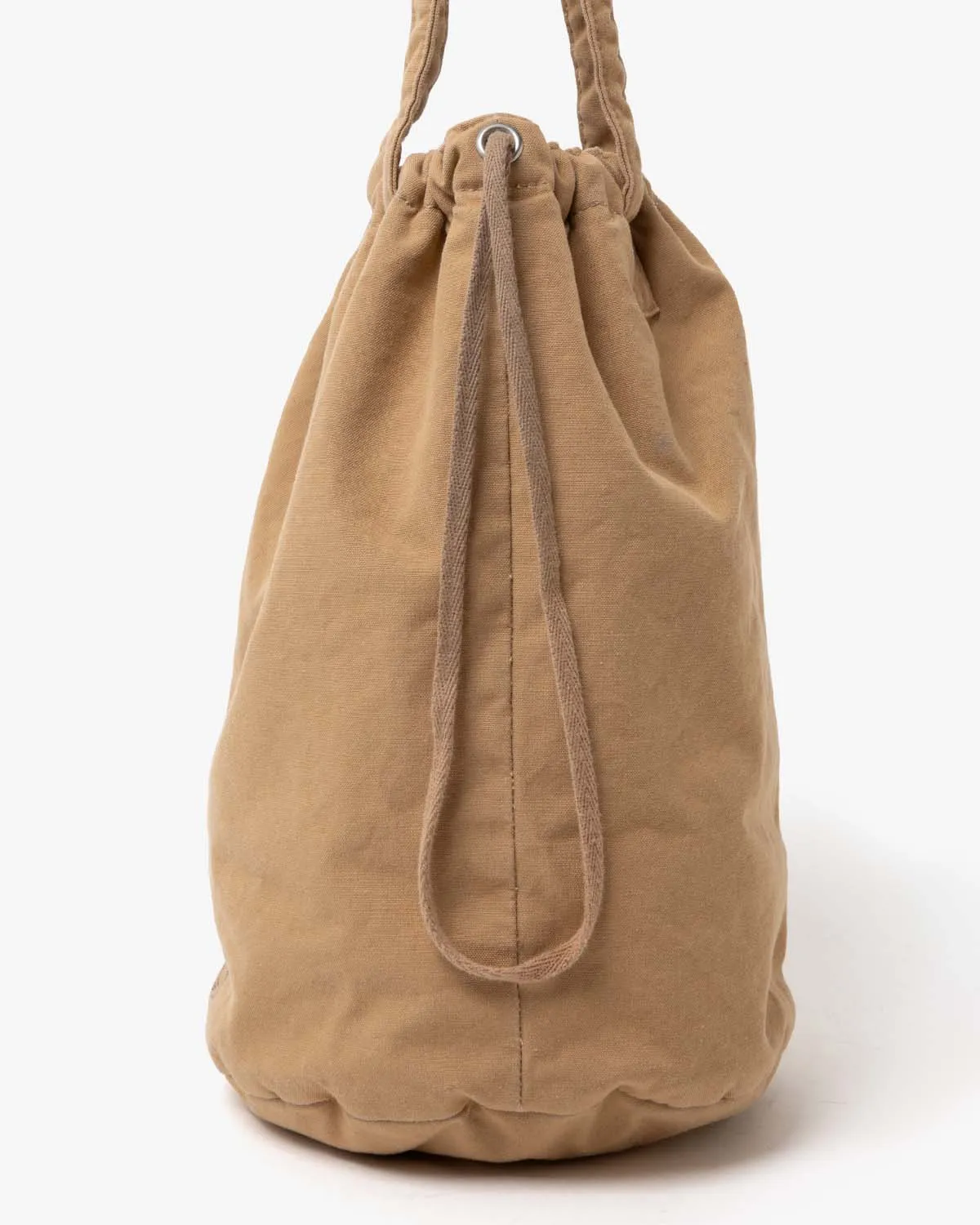 DRAWSTRING POUCH M PADDED LIGHT CANVAS