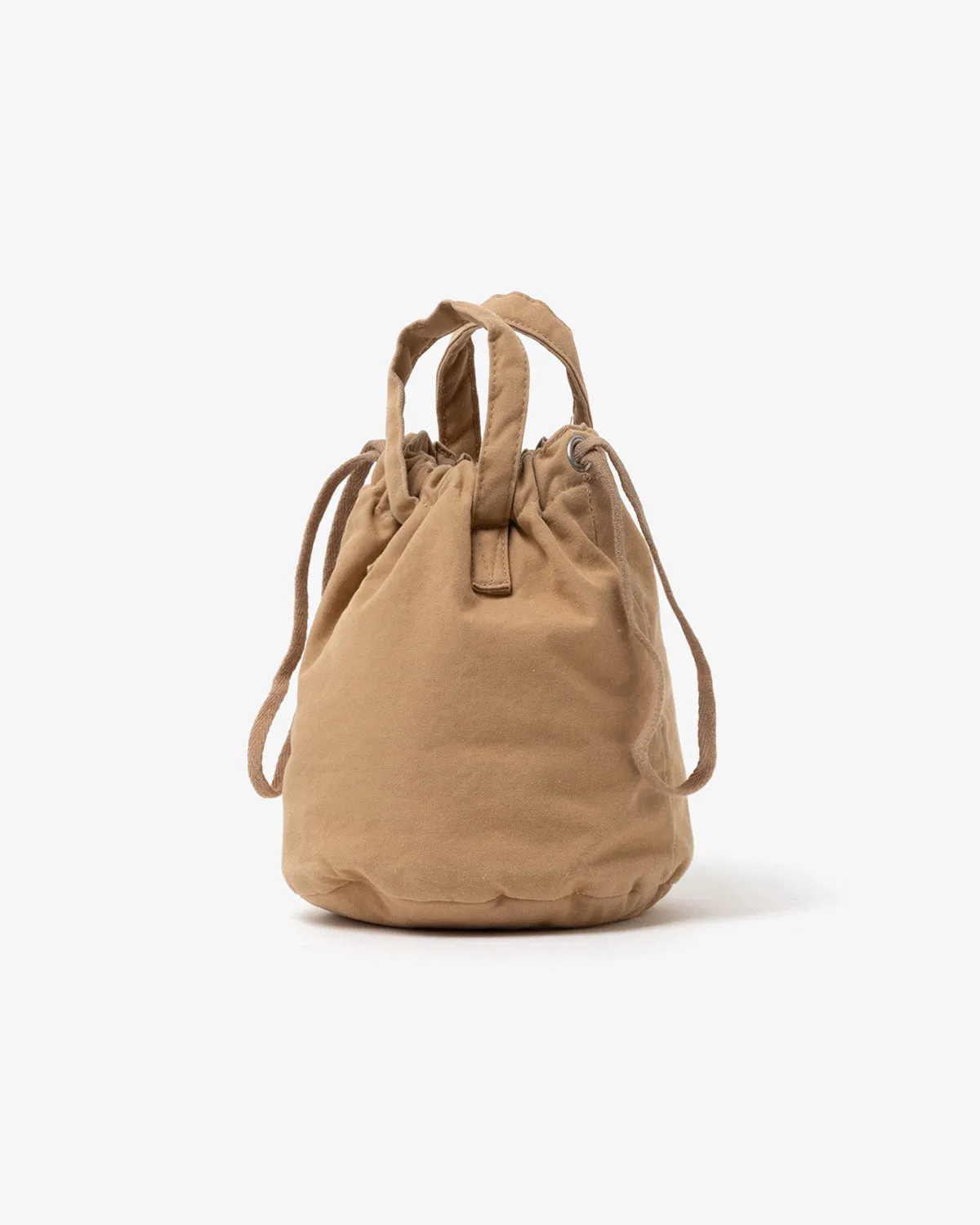 DRAWSTRING POUCH S PADDED LIGHT CANVAS