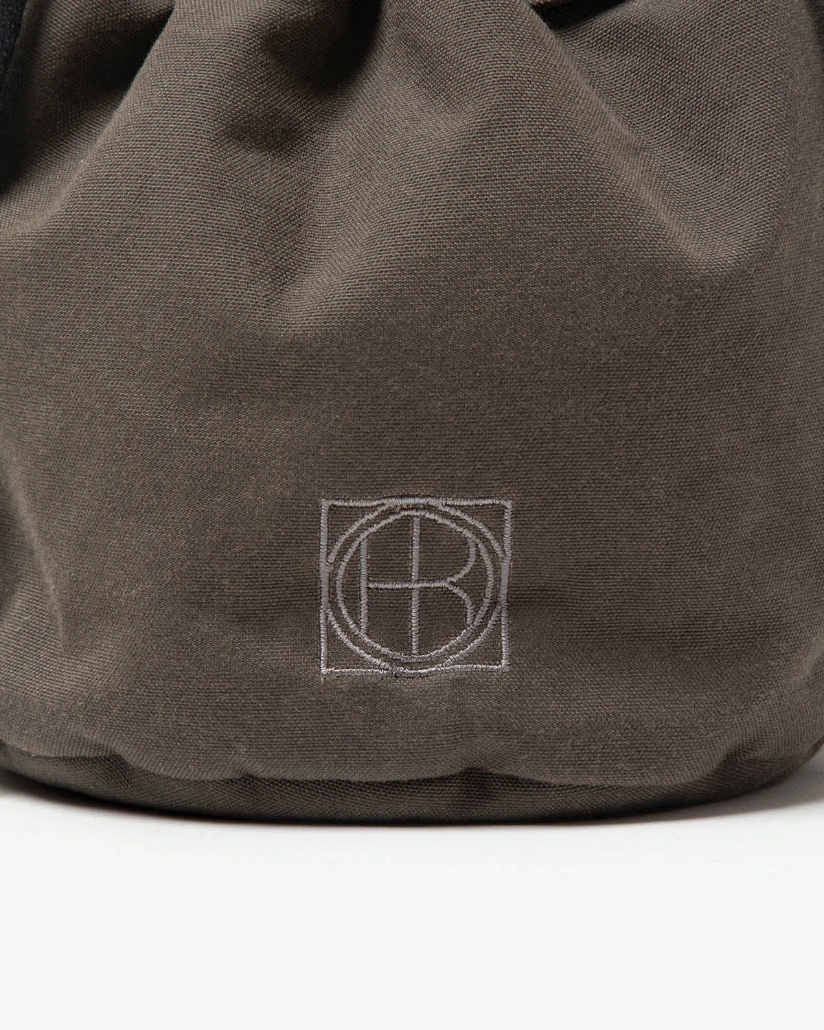 DRAWSTRING POUCH S PADDED LIGHT CANVAS