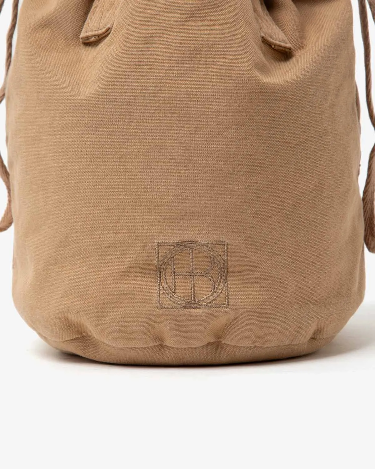 DRAWSTRING POUCH S PADDED LIGHT CANVAS
