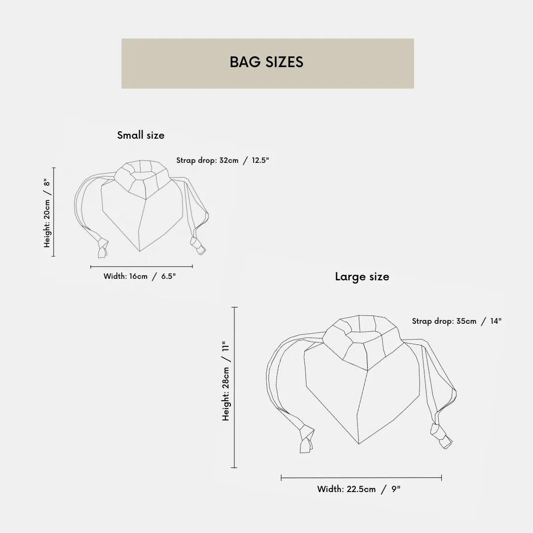 Dumpling Bag PDF Pattern (2 Sizes)