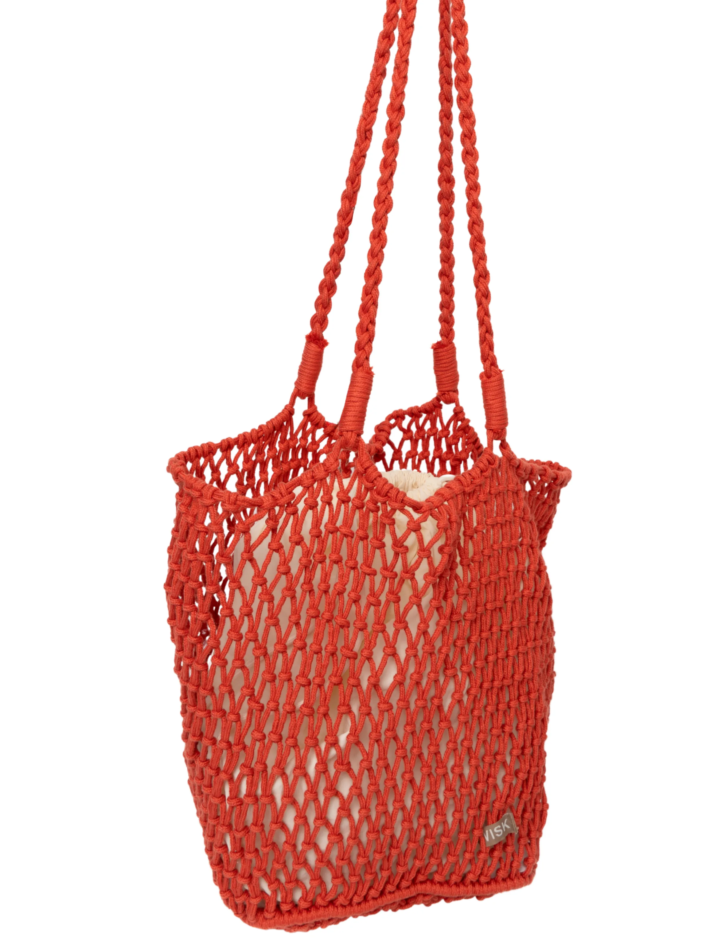 EDEN TOTE - Red Coral