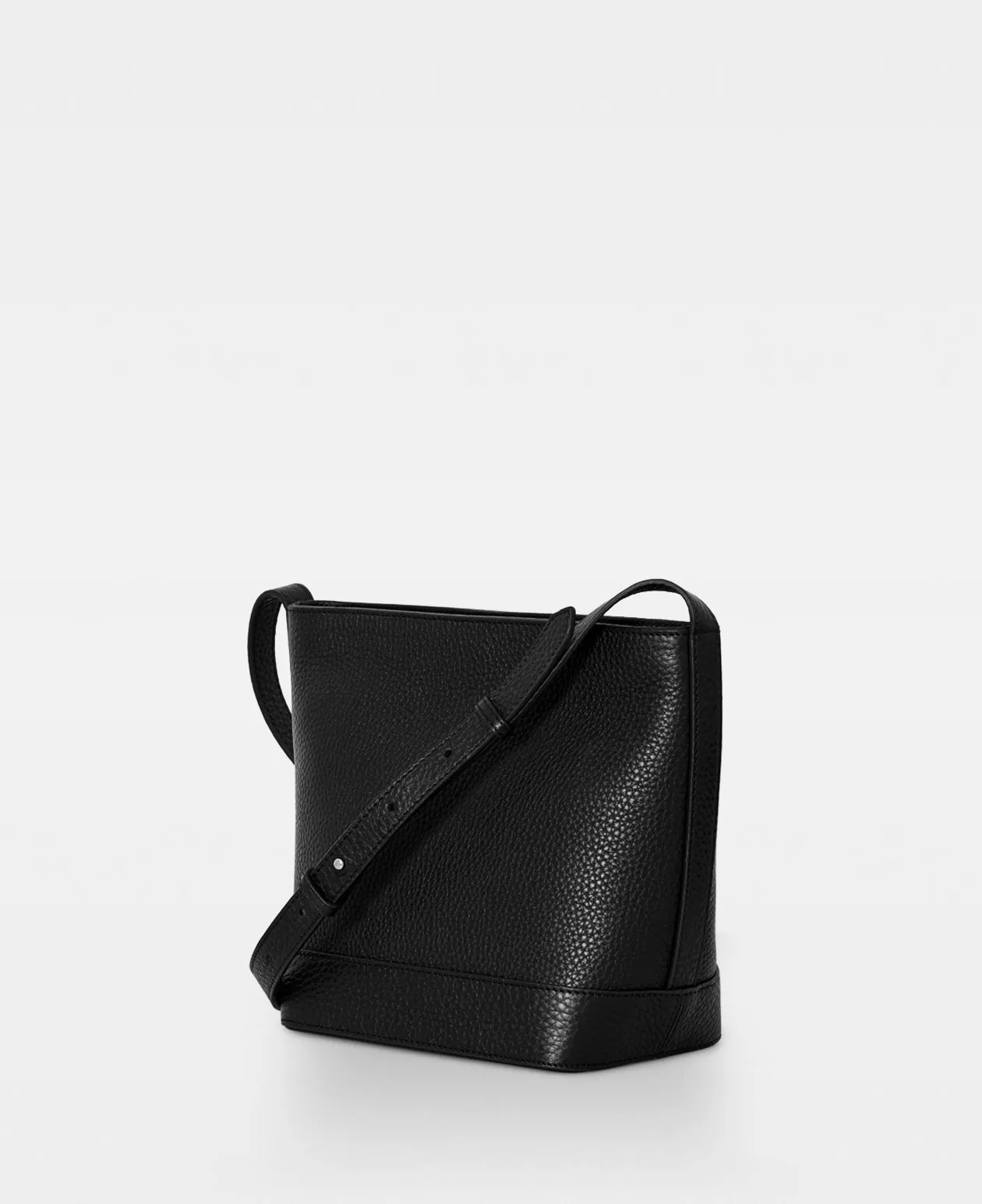 EDITH Small Bucket Bag - Black