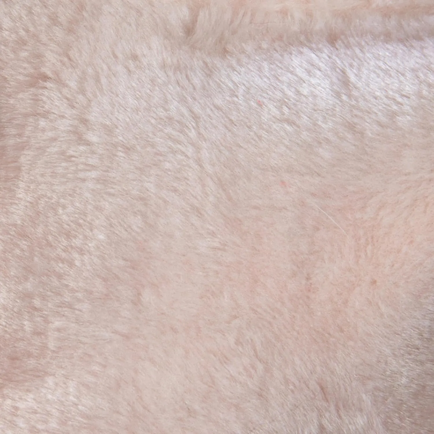 EMMA   OLIVER Daisy Small Blush Furry Bean Bag Chair for Kids and Teens