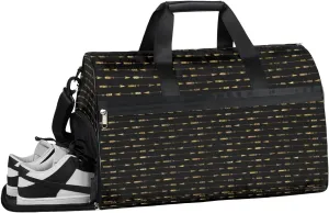 Ethnic Aztec Arrows Sport Gym Duffle Tribal Travel Bag for Men Women Gym Bag Lightweight Duffel with Shoe Compartment