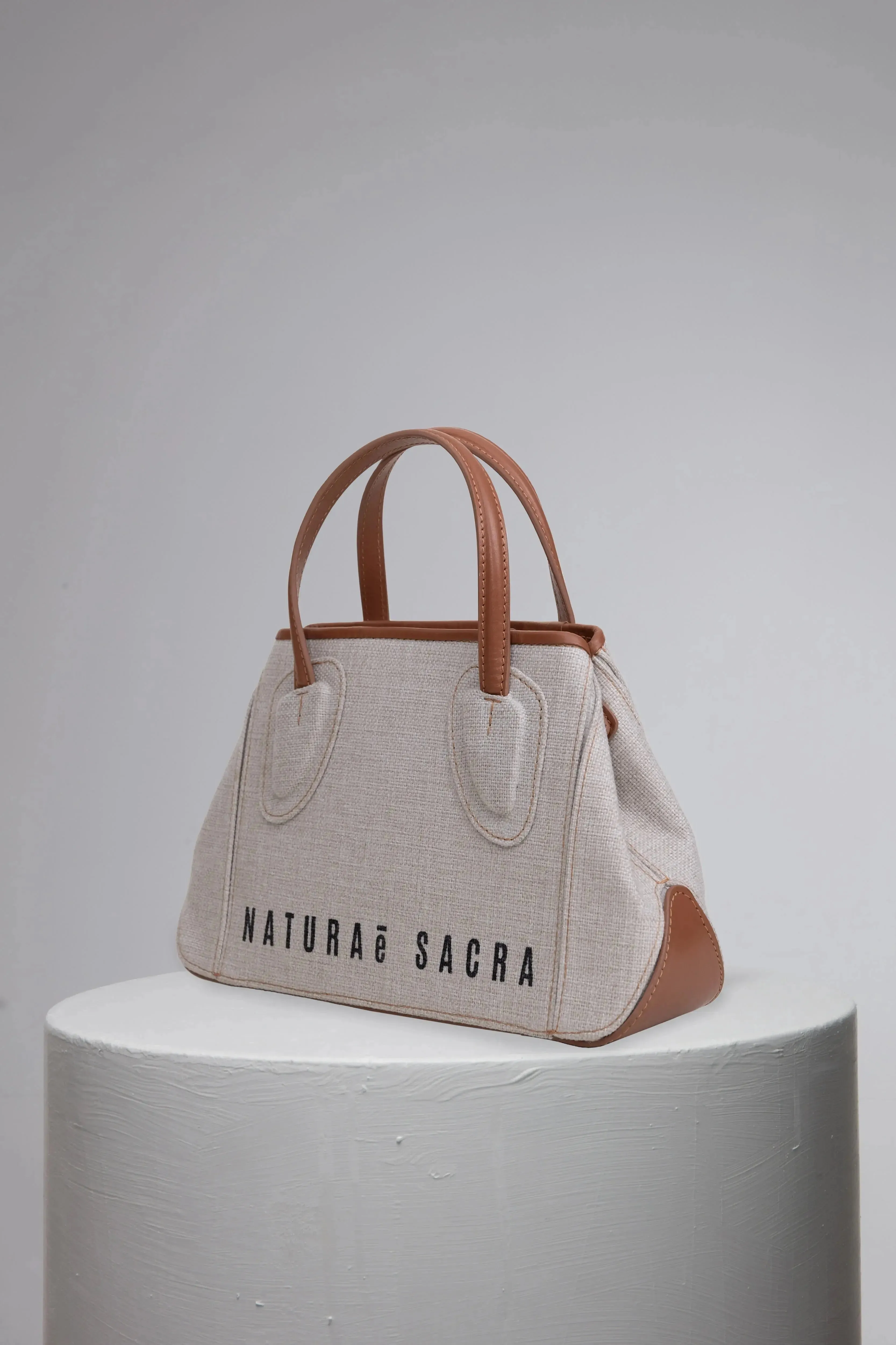 EV MIDI | CANVAS Canvas Handbag by NATURAE SACRA