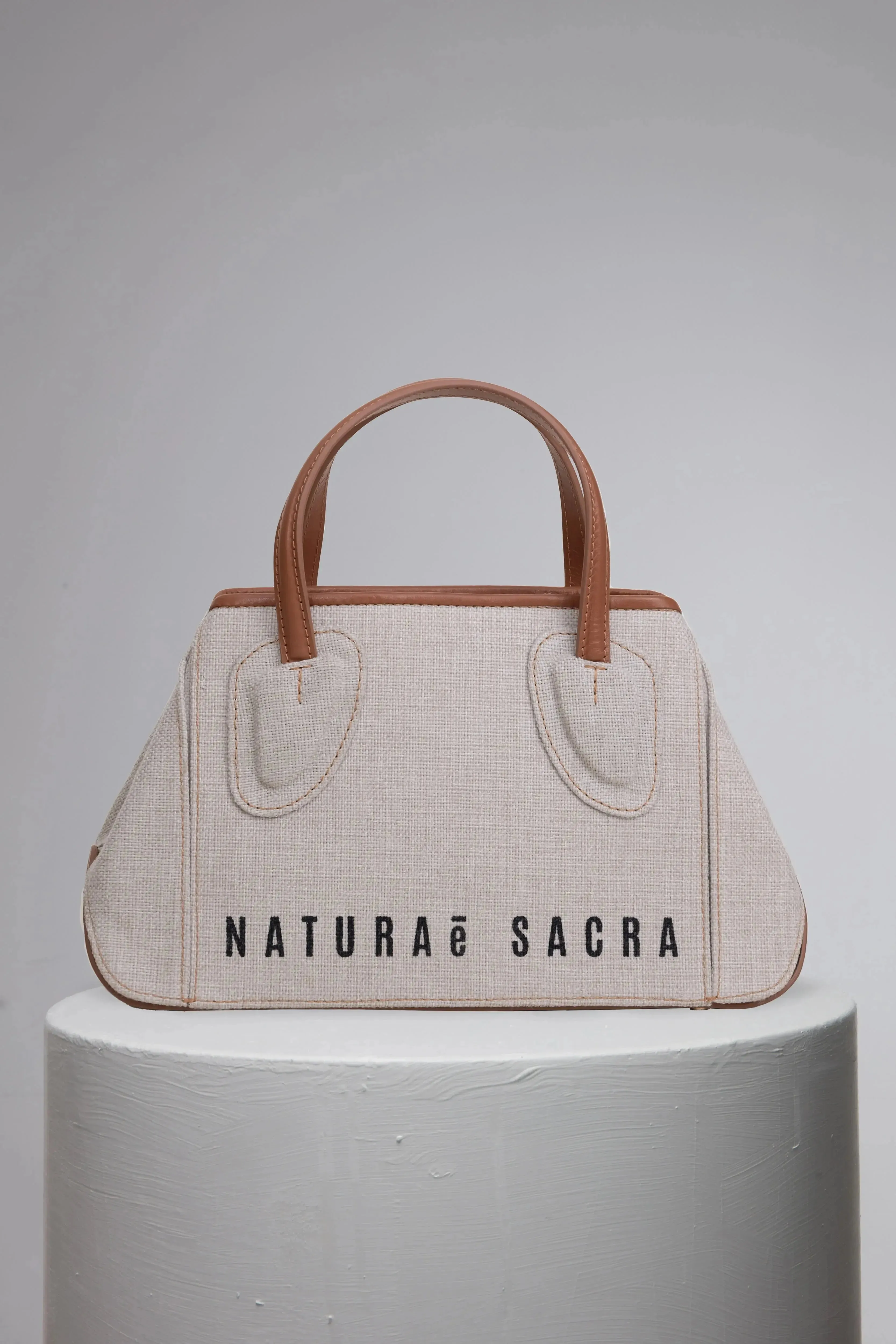 EV MIDI | CANVAS Canvas Handbag by NATURAE SACRA