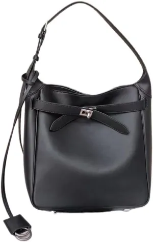 EvaLuLu Genuine Leather Bucket Bag