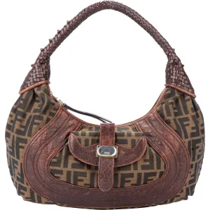 Fendi FF Monogram Spy Hobo Bag