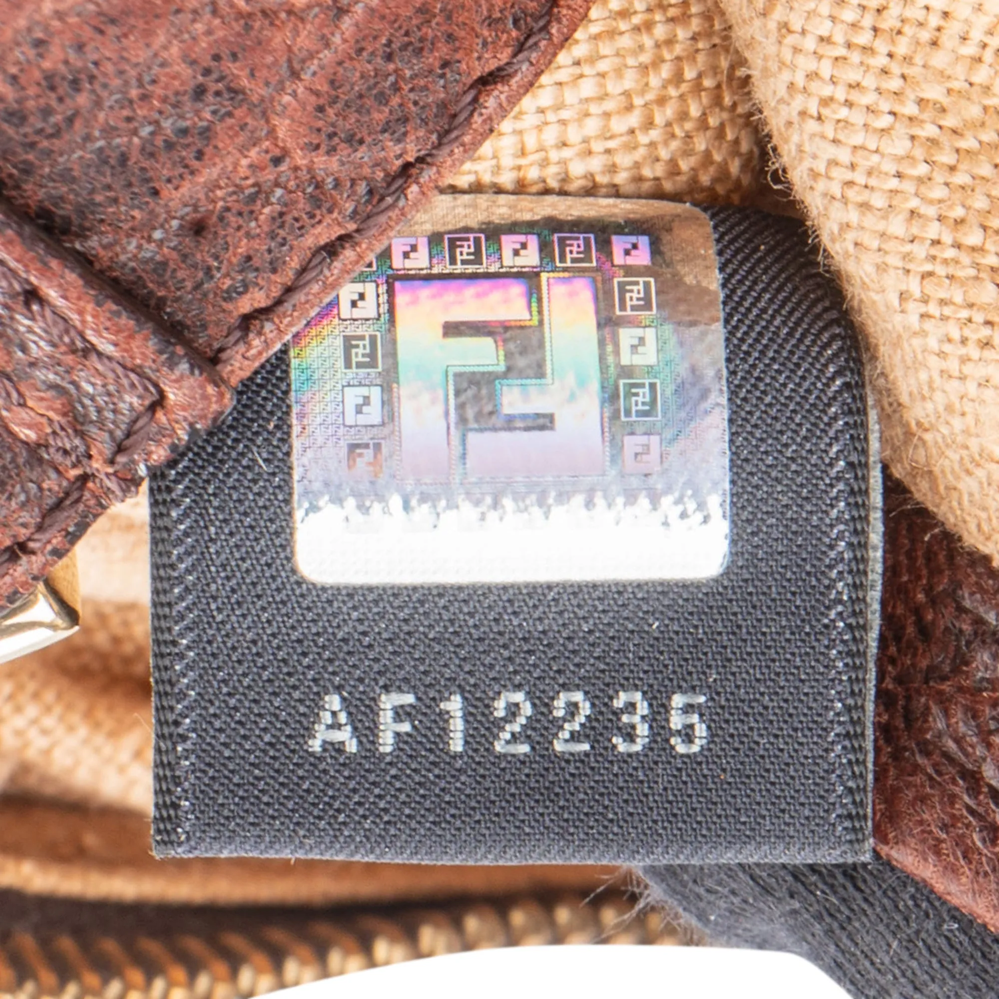 Fendi FF Monogram Spy Hobo Bag