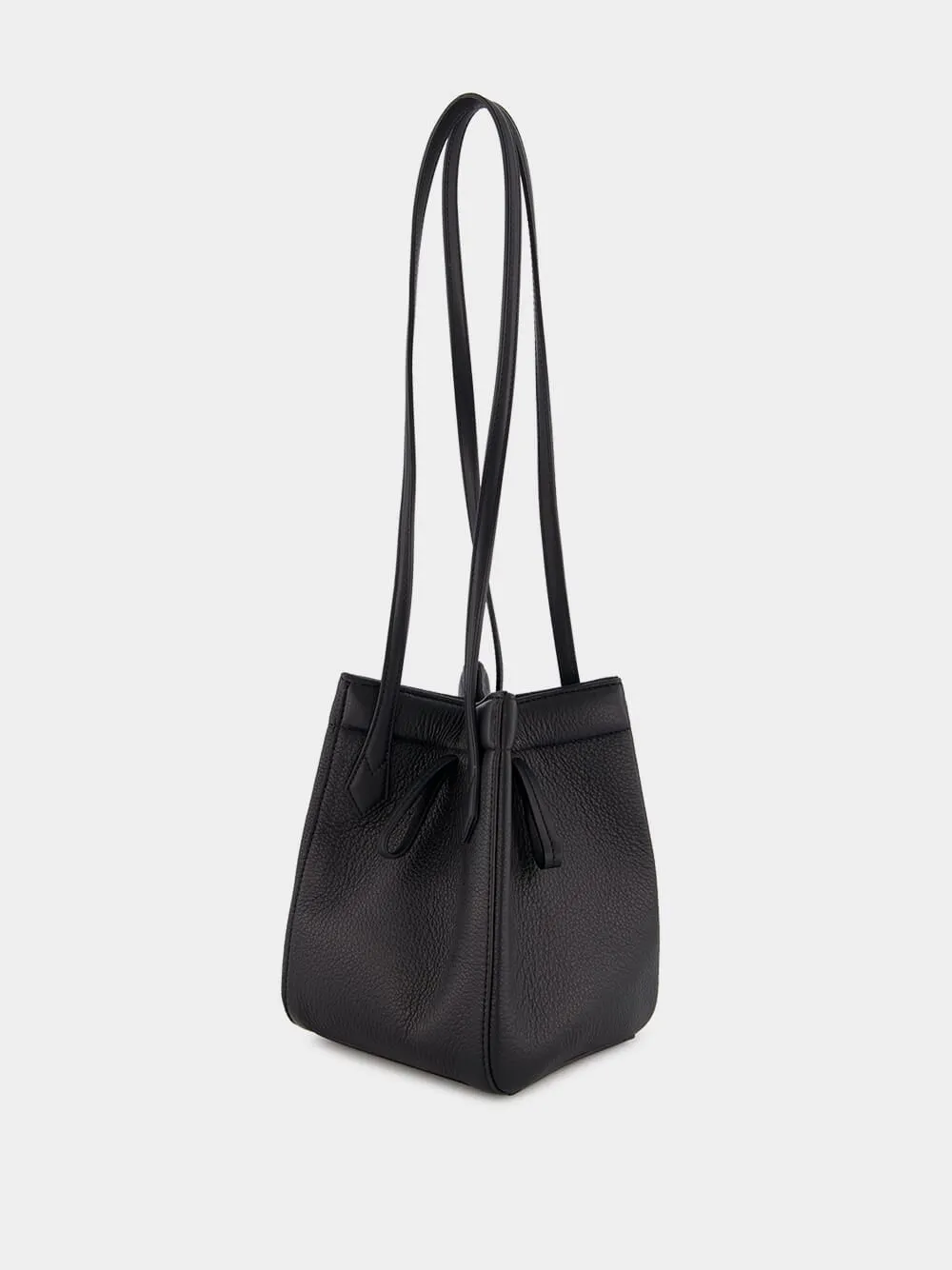 Fendi Origami Mini Black Leather