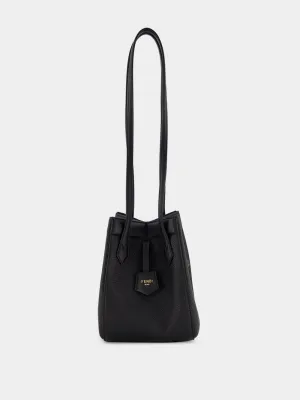 Fendi Origami Mini Black Leather