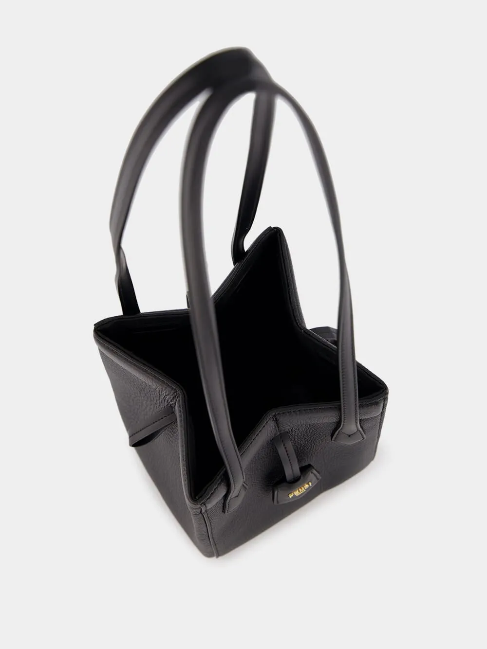 Fendi Origami Mini Black Leather