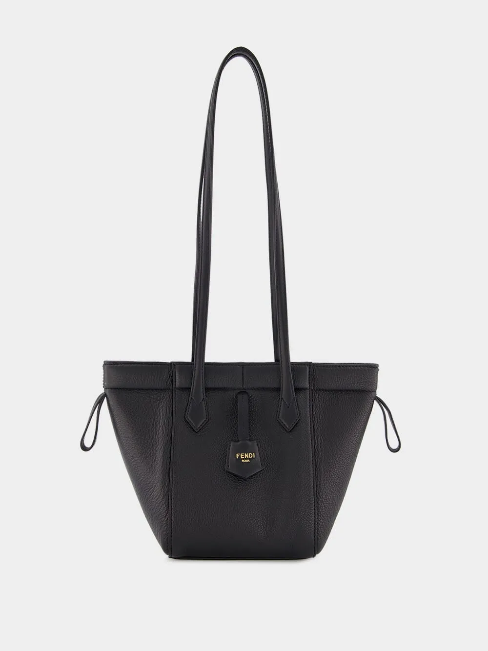 Fendi Origami Mini Black Leather