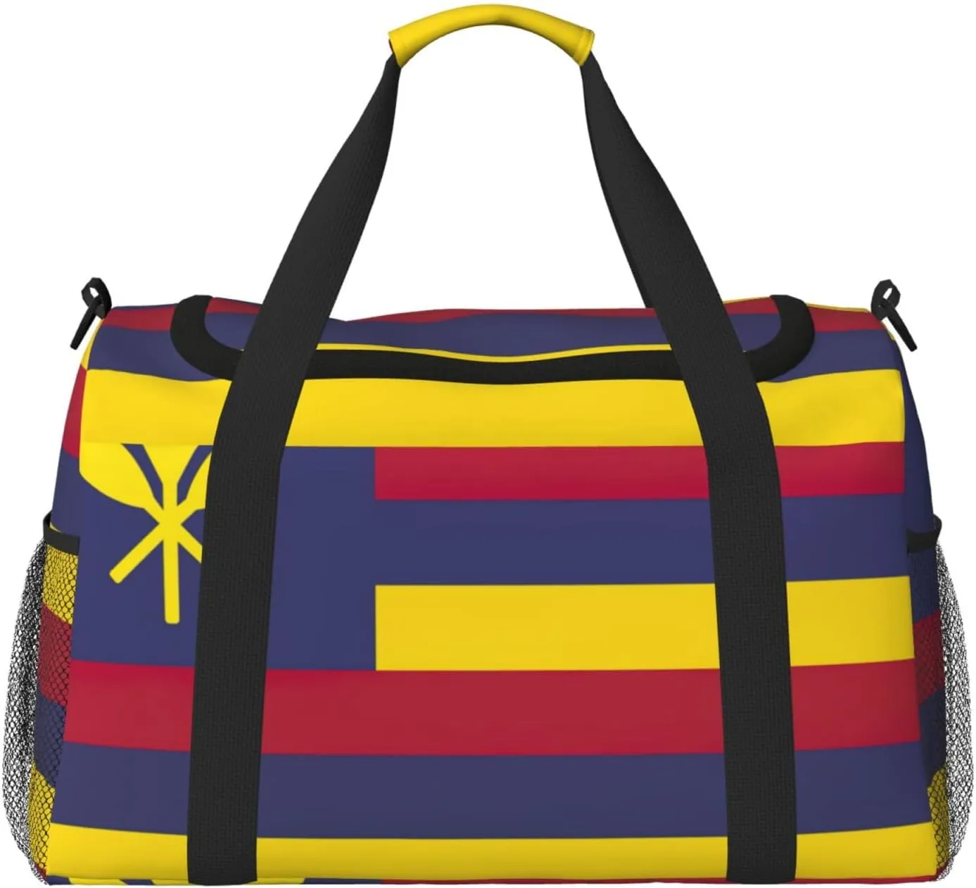 Flag of the Kingdom of Hawaii print Personal Item Bag Carry on Bag Underseat Travel Duffel Bags Gym Carry On Sports Bags