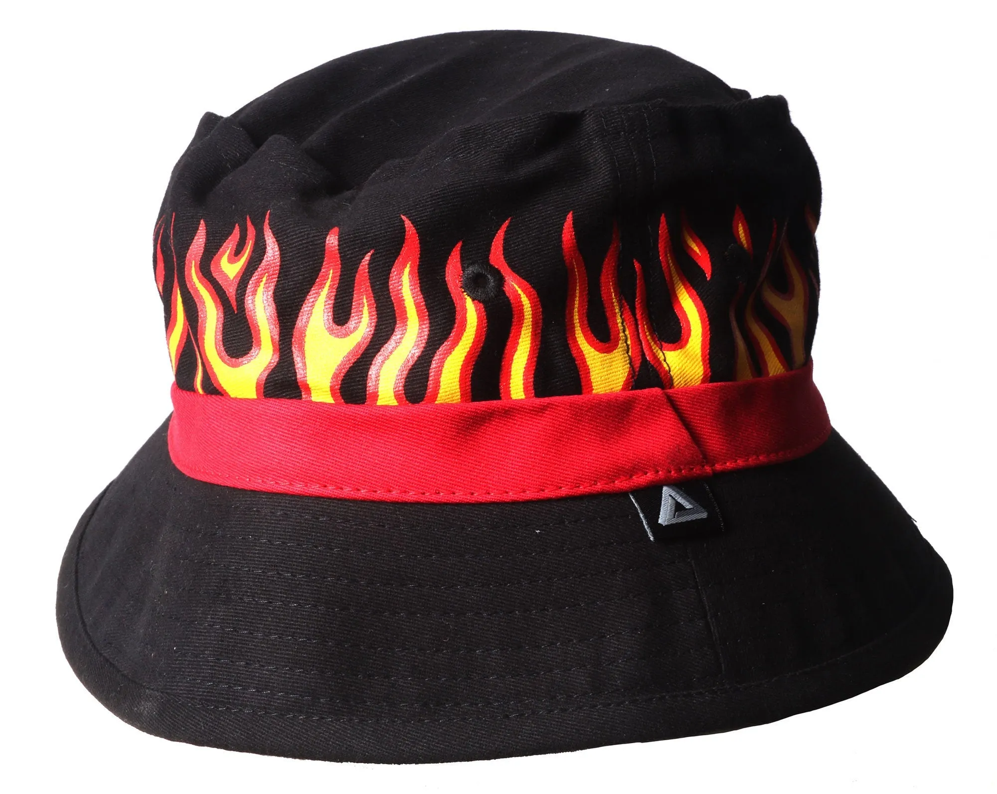 Flame Print Bucket Hat