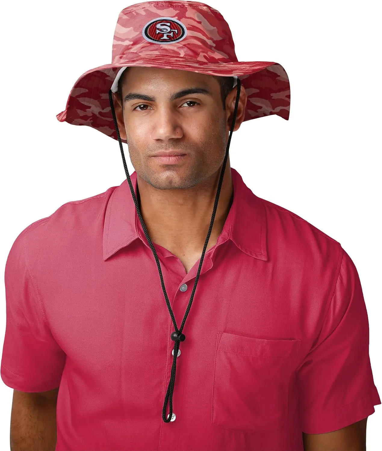 FOCO Men's NFL Team Logo Sport Outdoor Sun Bucket Boonie Hat