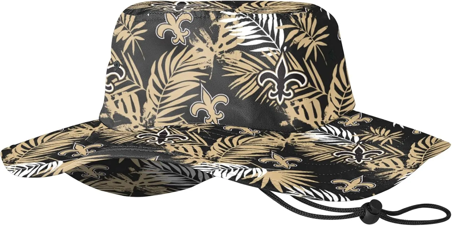 FOCO Men's NFL Team Logo Sport Outdoor Sun Bucket Boonie Hat