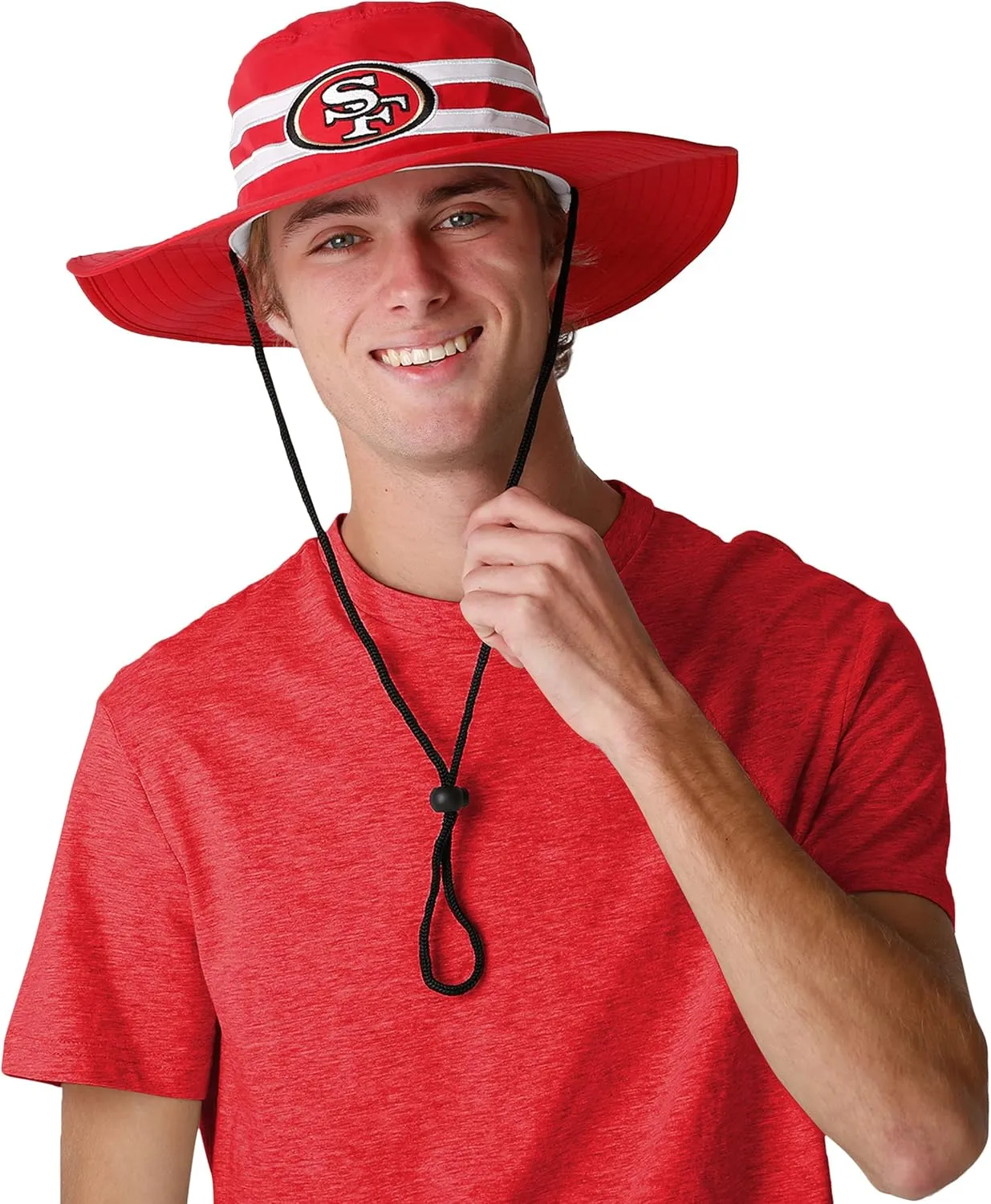 FOCO Men's NFL Team Logo Sport Outdoor Sun Bucket Boonie Hat