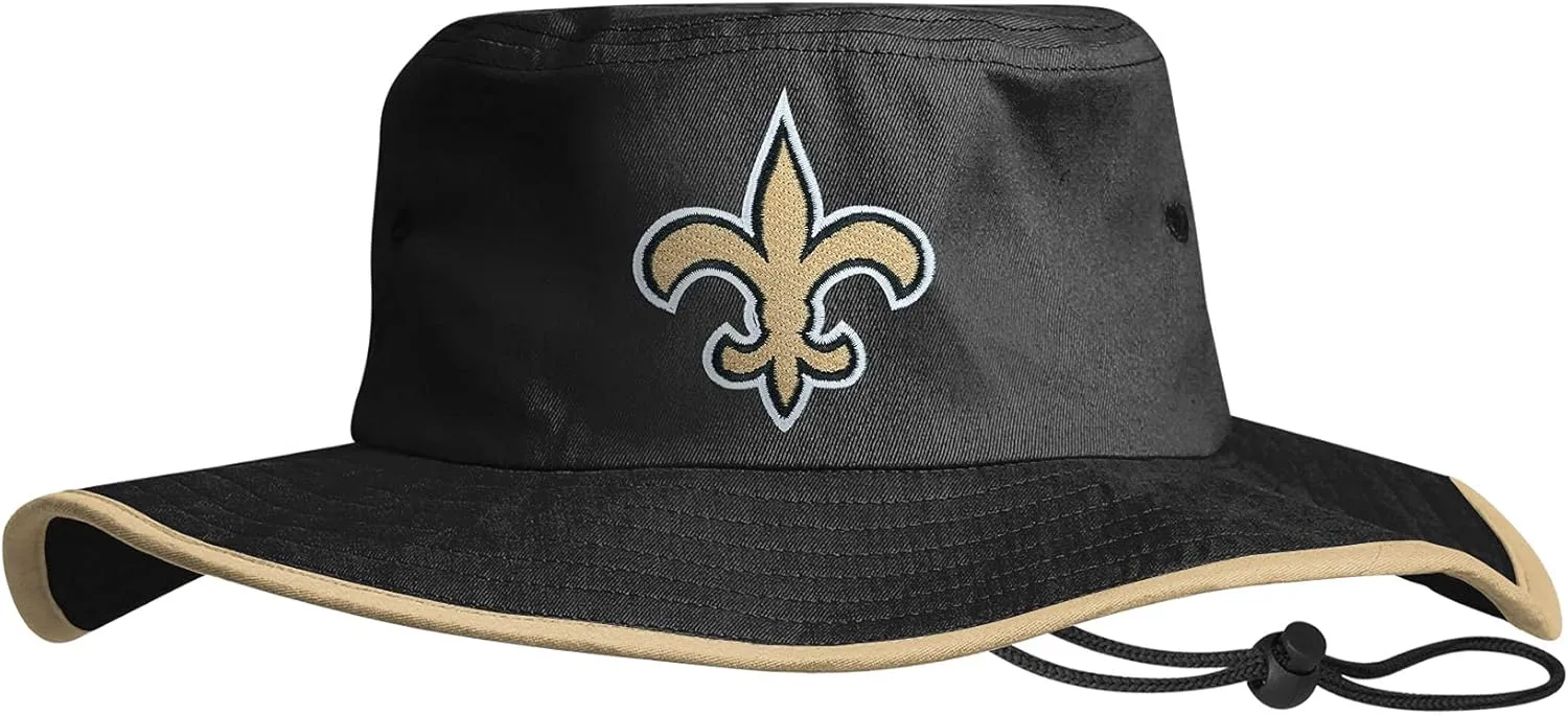 FOCO Unisex NFL Team Logo Sport Outdoor Sun Bucket Boonie Hat