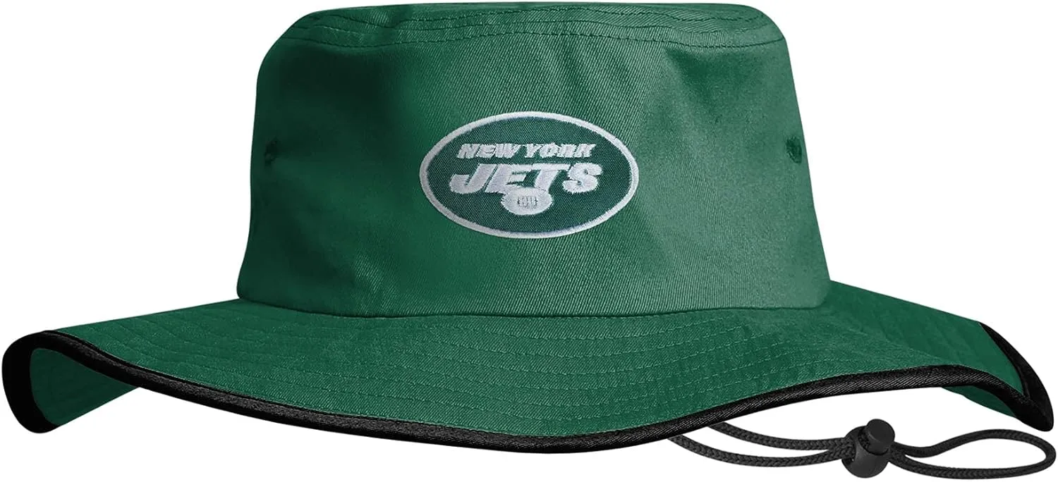 FOCO Unisex NFL Team Logo Sport Outdoor Sun Bucket Boonie Hat