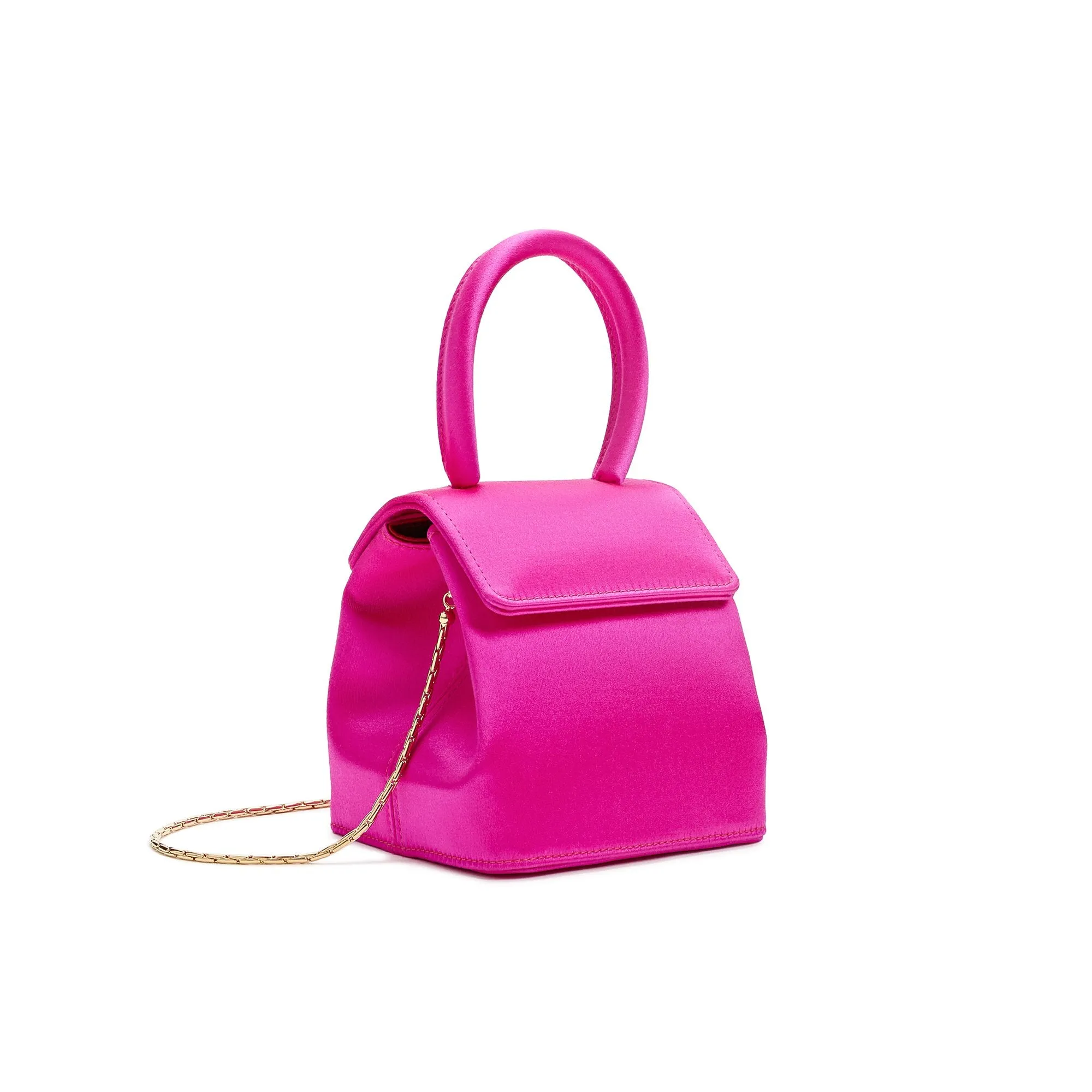 Fuchsia Silk Liza Mini